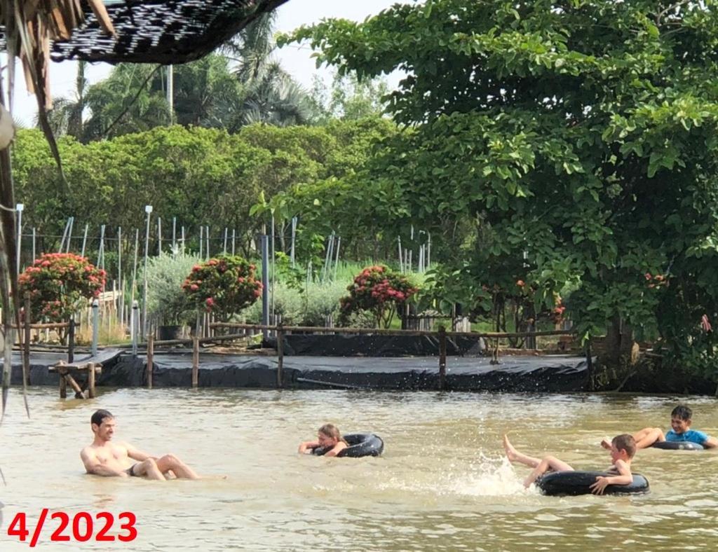 Maison En Bambou Phong-Le Vent Sa Dec Exteriér fotografie