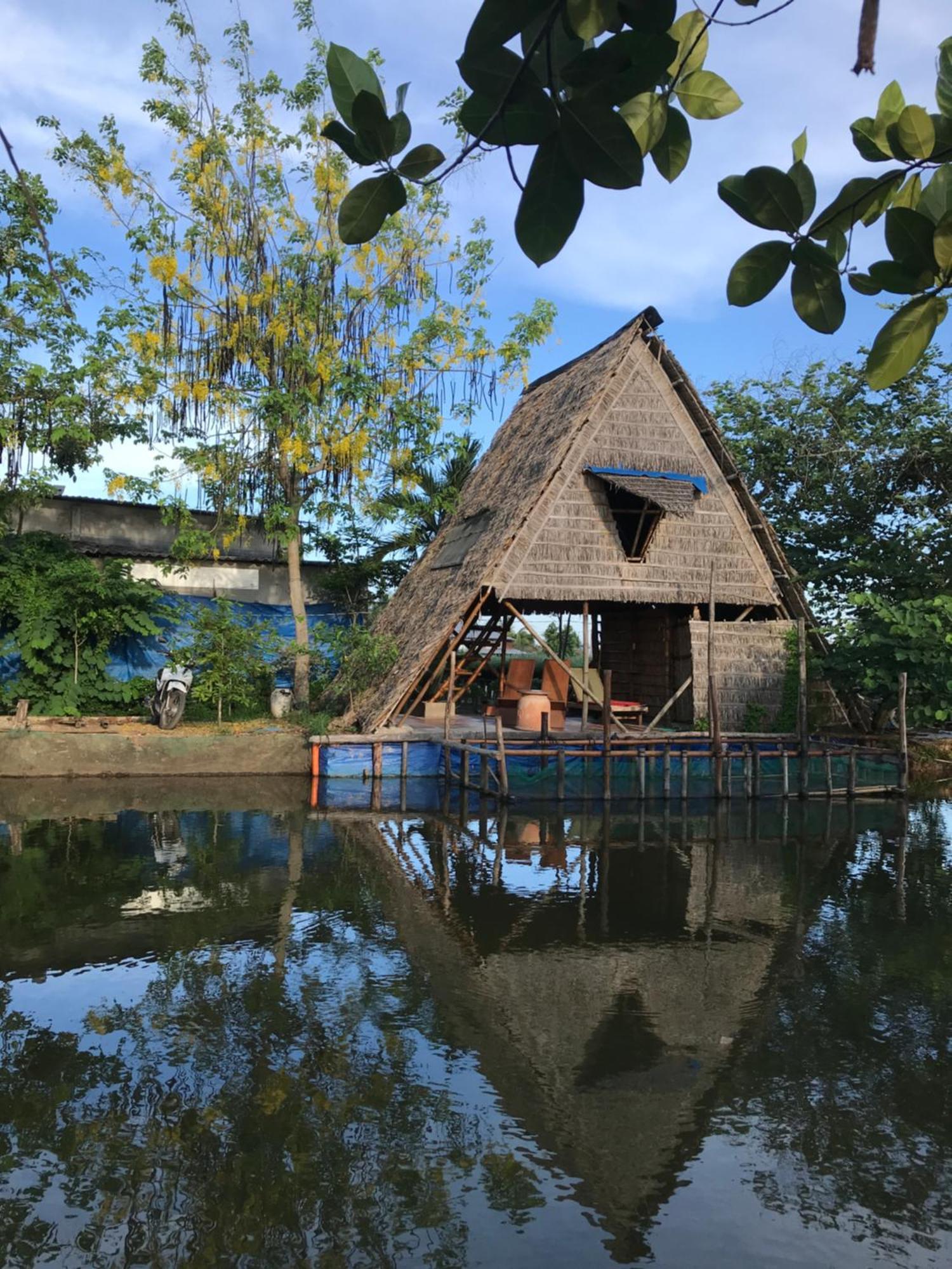 Maison En Bambou Phong-Le Vent Sa Dec Exteriér fotografie