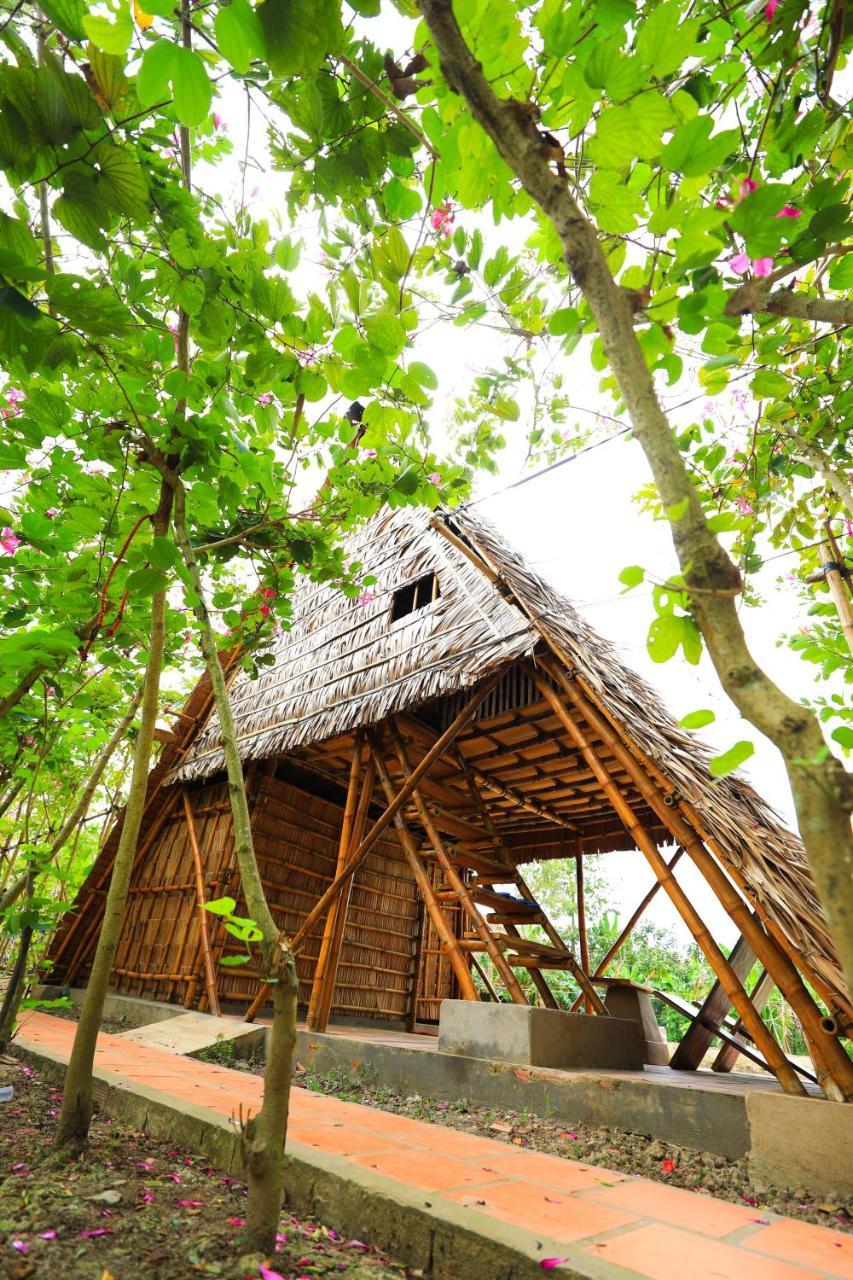 Maison En Bambou Phong-Le Vent Sa Dec Exteriér fotografie